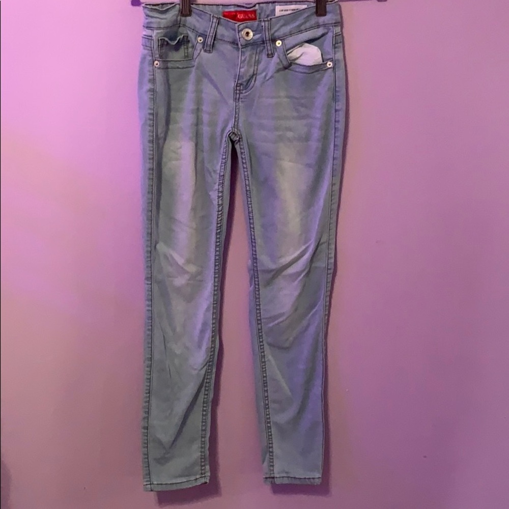 Low rise tight jeans